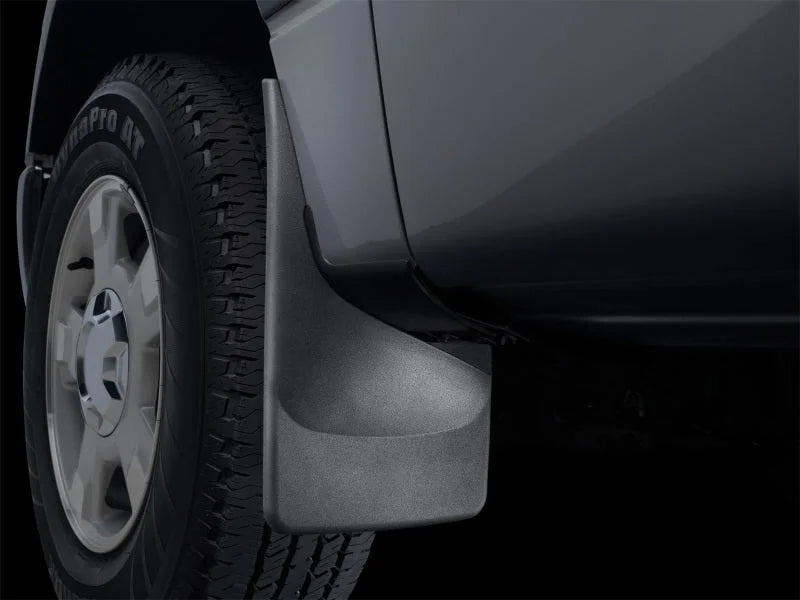 WeatherTech 2015 Ford F-150 w/o Wheel Lip Module No Drill Front Rear Mudflaps - Side View