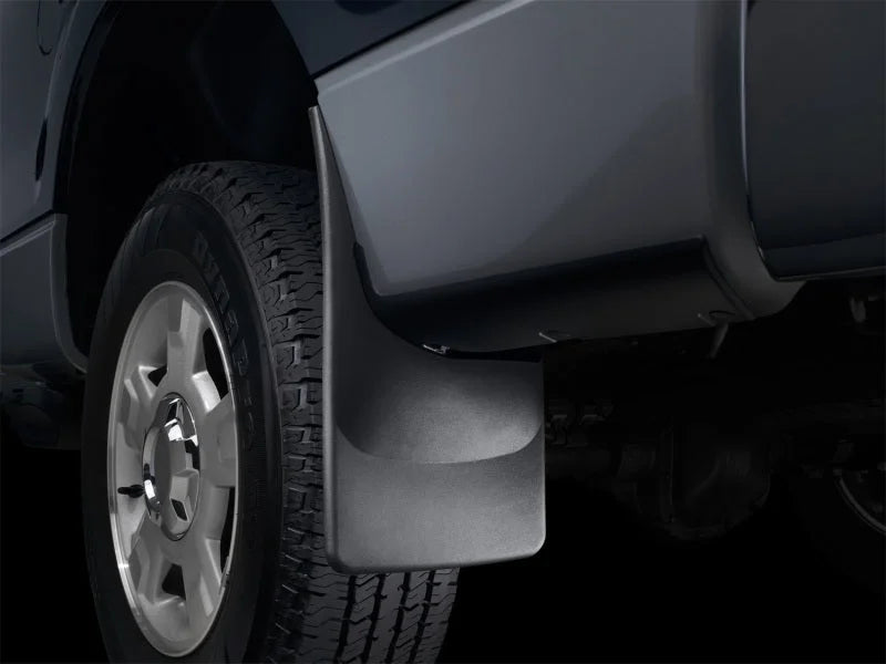WeatherTech 2015 Ford F-150 w/o Wheel Lip Module No Drill Rear Mudflaps - Main Product View