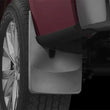 Load image into Gallery viewer, WeatherTech 2015 Ford F-150 w/o Wheel Lip Module No Drill Rear Mudflaps - Installation View