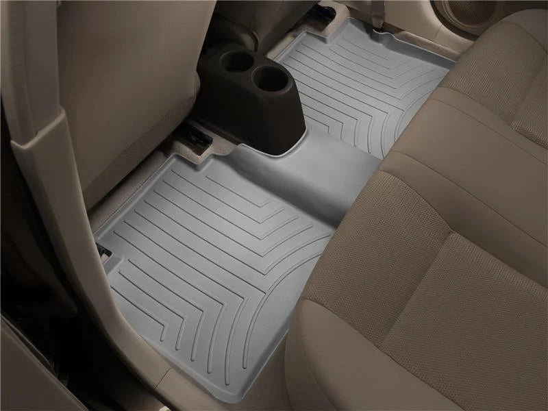 WeatherTech 2015+ Ford F150 (SuperCrew) Rear FloorLiner - Grey - Side View