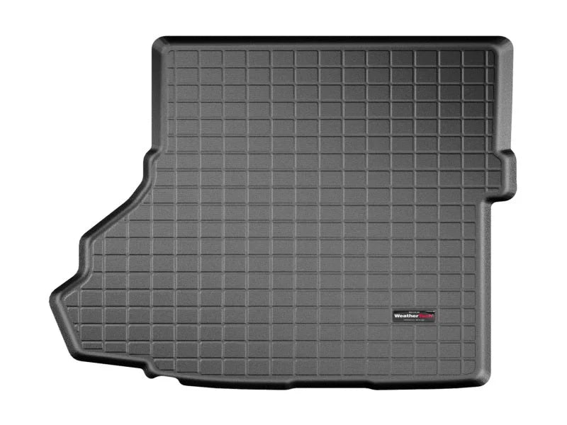 WeatherTech 2015+ Ford Mustang w/ Shaker Pro Audio System Cargo Liners - Black - Main Product View