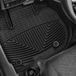 Load image into Gallery viewer, WeatherTech 2015+ Honda Fit Front Rubber Mats - Black - Side View