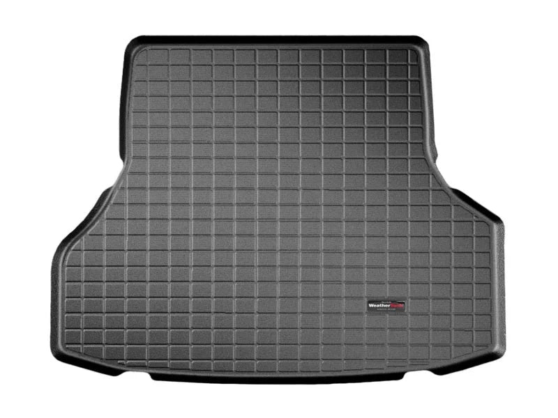 WeatherTech 2015+ Hyundai Genesis Cargo Liners - Black - Installation View