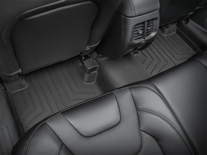 WeatherTech 2015 Jeep Grand Cherokee Rear FloorLiner HP - Black - Back View