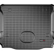 Load image into Gallery viewer, WeatherTech 2015+ Jeep Wrangler Unlimited Cargo Liner - Black - Back View
