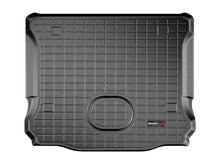 Load image into Gallery viewer, WeatherTech 2015+ Jeep Wrangler Unlimited Cargo Liner - Black - Back View
