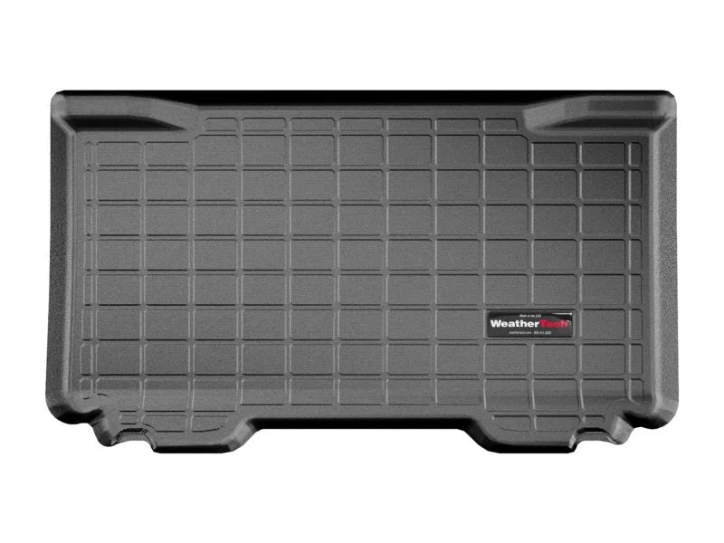 WeatherTech 2015+ Mini Cooper 4 Door Hardtop Cargo Liner - Black - Back View