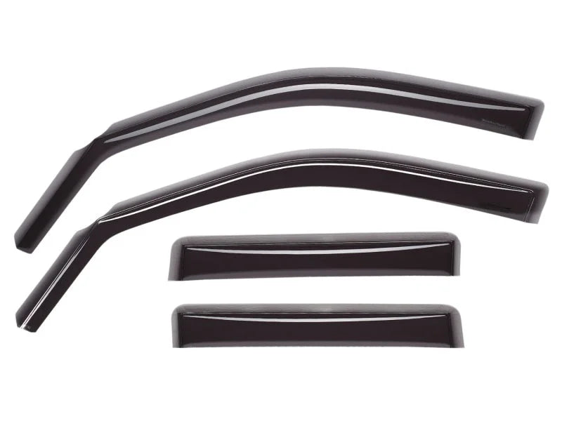 WeatherTech 2015+ Subaru Outback Front and Rear Side Window Deflectors - Dark Smoke - Main Product View