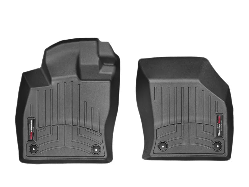WeatherTech 2015+ Volkswagen Golf / GTI Front FloorLiner - Black - Main Product View