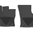 Load image into Gallery viewer, WeatherTech 2015+ Volkswagen Golf/GTI (5-Door Hatchback Only) Front Rubber Mats - Black - Side View