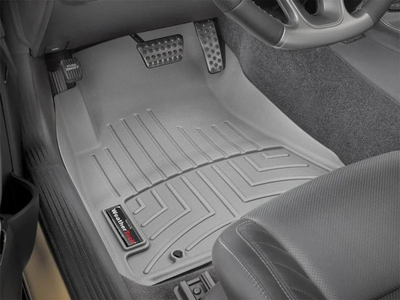 WeatherTech 2015+Dodge Challenger Front FloorLiner - Grey (Does not fit GT model) - Additional View 13