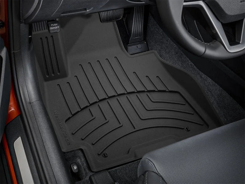 WeatherTech 2016-2017 Hyundai Tucson (No Hydrogen Models) Front FloorLiner HP - Black - Back View