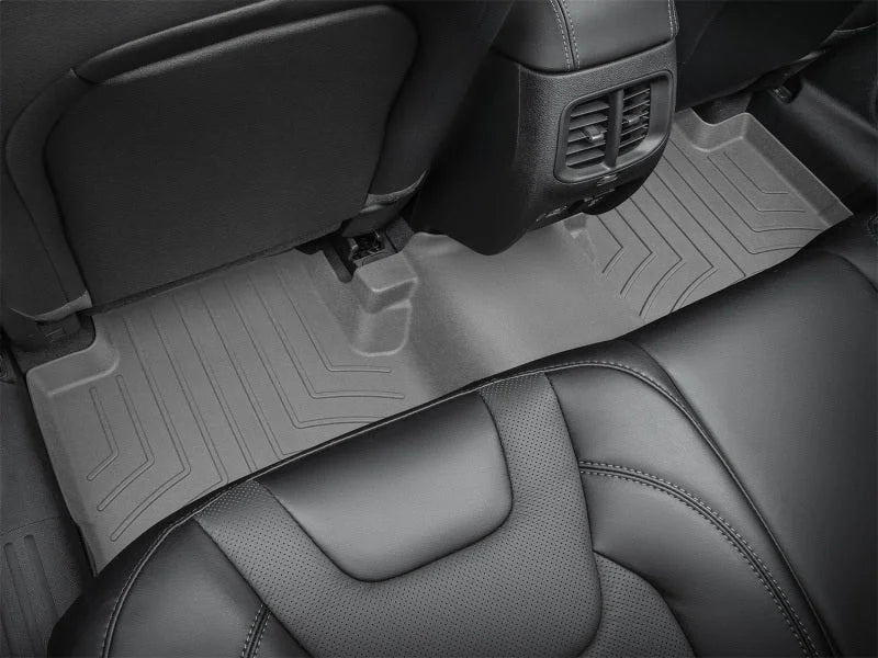 WeatherTech 2016-2021 Jeep Cherokee Rear FloorLiner HP - Grey - Side View