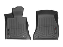 Load image into Gallery viewer, WeatherTech 2016+ BMW 7-Series Front FloorLiner - Black (No Rear Executive Lounge Seating Package) - Side View