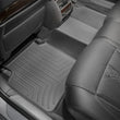 Load image into Gallery viewer, WeatherTech 2016+ BMW 7-Series G12 Sedan Rear FloorLiner - Black (w/o Rear Executive Lounge Seating) - Installation View