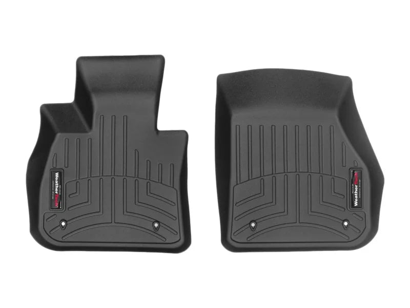 WeatherTech 2016+ BMW X1 Front FloorLiner - Black - Main Product View