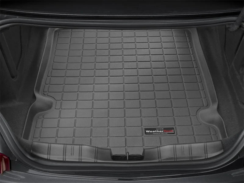 WeatherTech 2016+ Chevrolet Camaro Coupe Cargo Liner - Black - Detail View