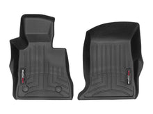 Load image into Gallery viewer, WeatherTech 2016 Chevrolet Camaro Front FloorLiners - Black - Main Product View