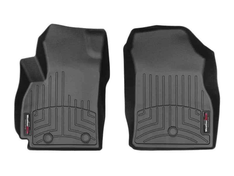 WeatherTech 2016+ Chevrolet Spark Front FloorLiner - Black (Excluding EV Model) - Main Product View