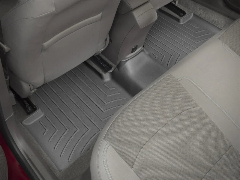 WeatherTech 2016+ Chevy Cruze Sedan and Hatch Rear FloorLiner - Black - Back View