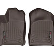 Load image into Gallery viewer, WeatherTech 2016+ Dodge Durango Front FloorLiner - Cocoa - Side View