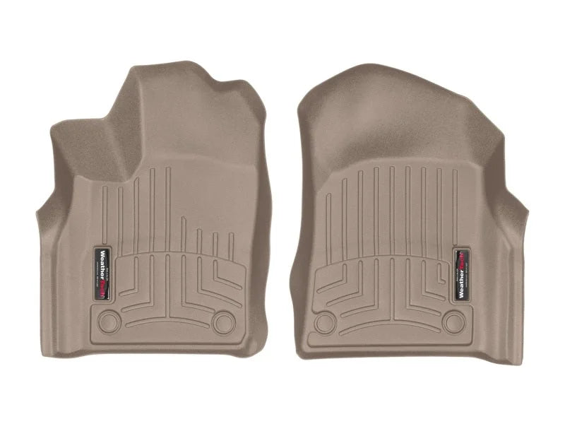 WeatherTech 2016+ Dodge Durango / Jeep Grand Cherokee Front FloorLiner - Tan - Side View