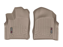 Load image into Gallery viewer, WeatherTech 2016+ Dodge Durango / Jeep Grand Cherokee Front FloorLiner - Tan - Side View