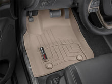Load image into Gallery viewer, WeatherTech 2016+ Dodge Durango / Jeep Grand Cherokee Front FloorLiner - Tan - Installation View