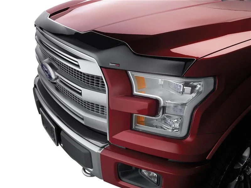 WeatherTech 2016+ Ford Explorer (Excluding Sport Model) Hood Protector - Black - Main Product View