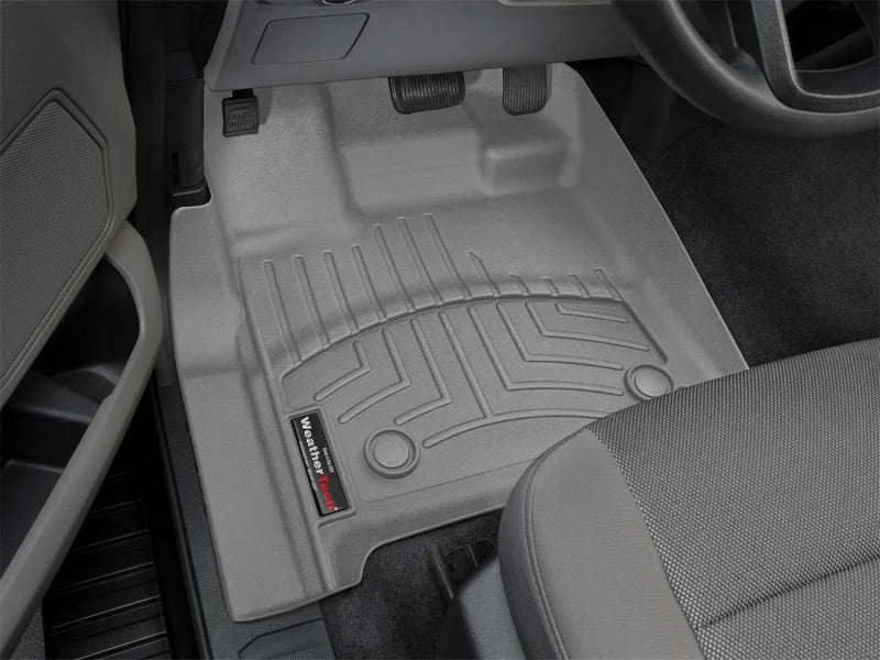 WeatherTech 2016+ Ford F-150 Regular Cab Front FloorLiner - Grey - Additional View 12