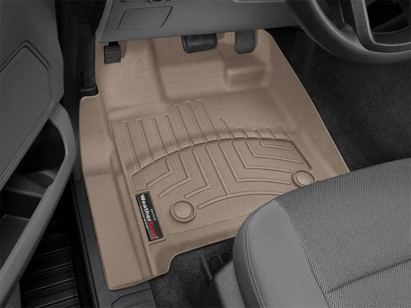 WeatherTech 2016+ Ford F-150 Regular Cab Front FloorLiner - Tan - Additional View 13