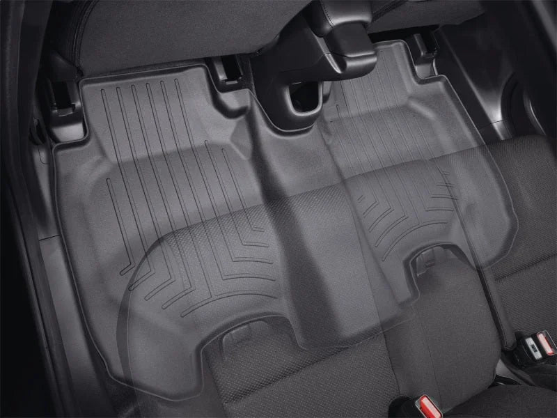WeatherTech 2016+ Honda HR-V Rear FloorLiner - Black - Additional View 5