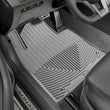 Load image into Gallery viewer, WeatherTech 2016+ Hyundai Sonata Front Rubber Mats - Grey (Fits Hybrid-Does Not Fit Plug-In Hybrid) - Back View