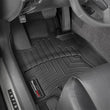 Load image into Gallery viewer, WeatherTech 2016+ Infiniti QX50 AWD and RWD Front FloorLiners - Black - Installation View