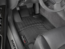 Load image into Gallery viewer, WeatherTech 2016+ Infiniti QX50 AWD and RWD Front FloorLiners - Black - Installation View