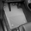 Load image into Gallery viewer, WeatherTech 2016+ Jeep Grand Cherokee / Dodge Durango Front Rubber Mats - Grey - Side View