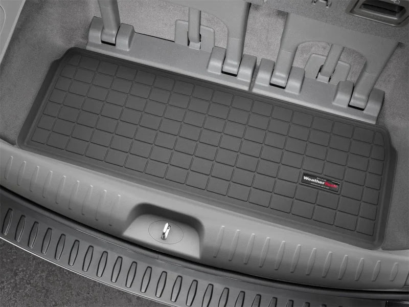 WeatherTech 2016+ Kia Sedona Cargo Liner (Behind 3rd Seat) - Black - Back View