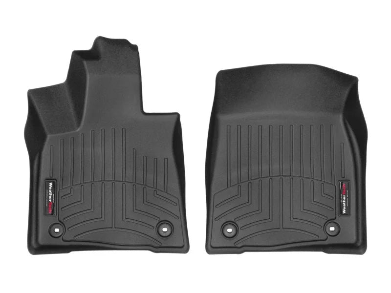 WeatherTech 2016+ Lexus RX/350/F-Sport/450H/450 F-Sport Front FloorLiner - Black - Back View