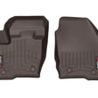 Load image into Gallery viewer, WeatherTech 2016+ Lincoln MKX Front FloorLiner - Cocoa - Side View
