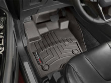 Load image into Gallery viewer, WeatherTech 2016+ Lincoln MKX Front FloorLiner - Cocoa - Back View