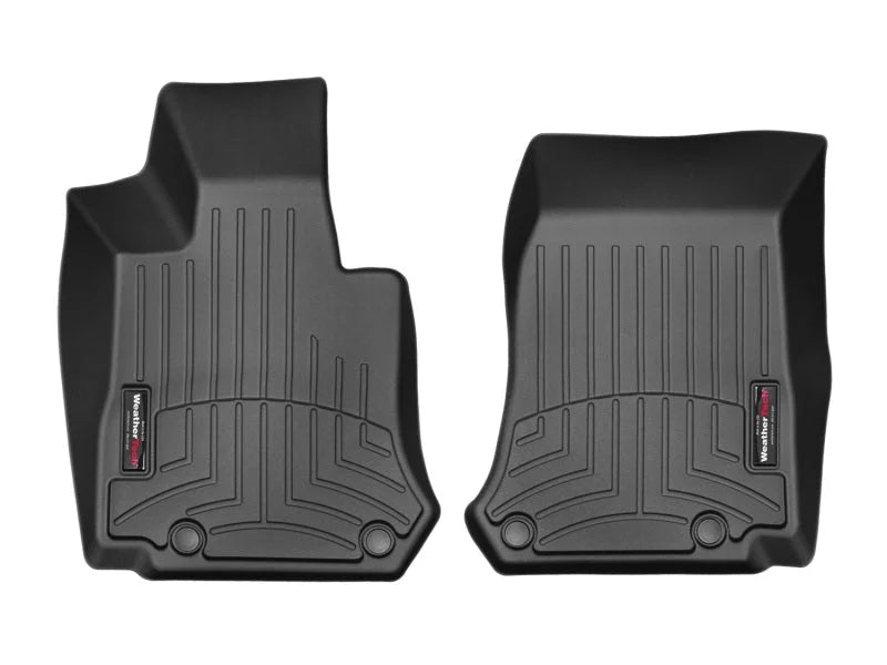 WeatherTech 2016+ Mercedes-Benz GLC-Class Front FloorLiners - Black - Main Product View