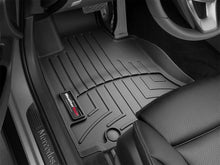 Load image into Gallery viewer, WeatherTech 2016+ Mercedes-Benz GLC-Class Front FloorLiners - Black - Installation View