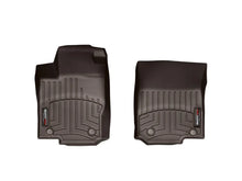 Load image into Gallery viewer, WeatherTech 2016+ Mercedes-Benz GLE-Class Front FloorLiner - Cocoa - Main Product View