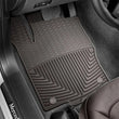 Load image into Gallery viewer, WeatherTech 2016+ Mercedes-Benz GLE-Class Front Rubber Mats - Cocoa - Back View