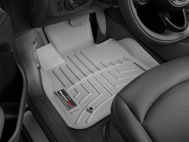 WeatherTech 2016+ Mini Clubman F54 Front FloorLiner - Grey - Additional View 6