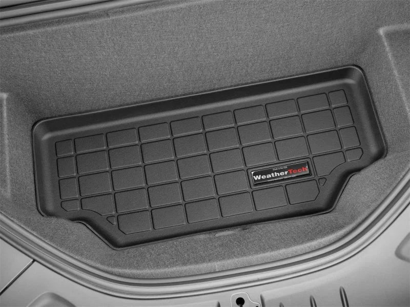 WeatherTech 2016+ Tesla Model S Cargo Liner - Black (Both Dual Motor AWD and RWD) - Side View