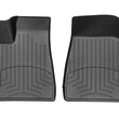 Load image into Gallery viewer, WeatherTech 2016+ Tesla Model X Front FloorLiner - Black - Main Product View