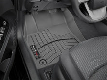Load image into Gallery viewer, WeatherTech 2016+ Toyota Prius Front FloorLiner - Black - Installation View