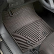 Load image into Gallery viewer, WeatherTech 2016+ Toyota Tacoma Access/Double Cab (A/T Only) Front Rubber Mats - Cocoa - Side View