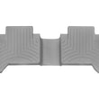 Load image into Gallery viewer, WeatherTech 2016+ Toyota Tacoma Double Cab Rear FloorLiner - Grey - Back View